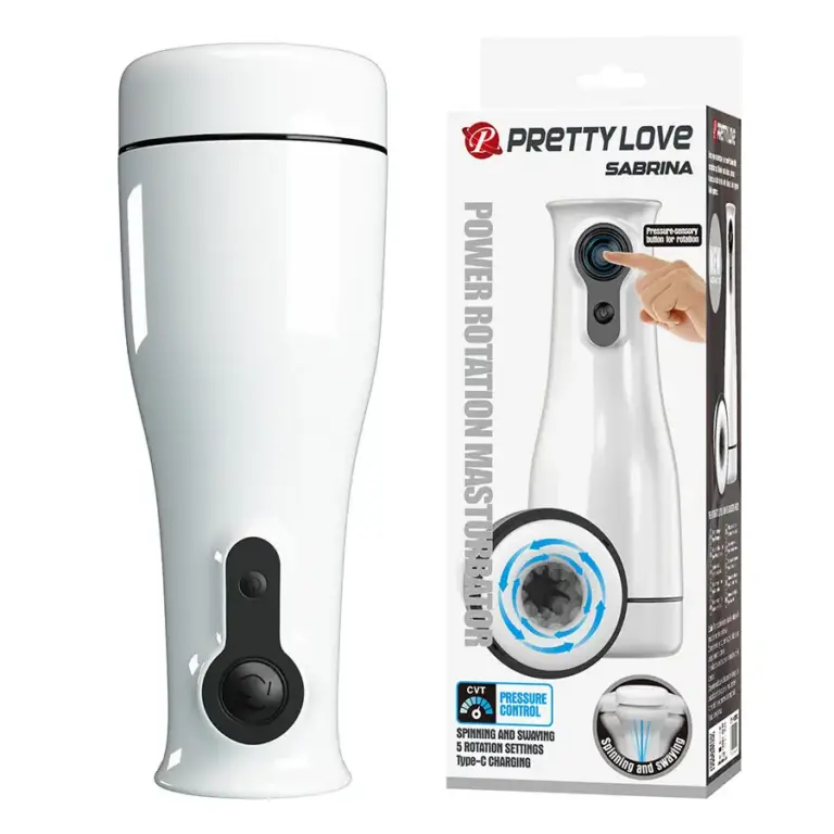 PRETTY LOVE - Masturbador Masculino Rotativo Premium
