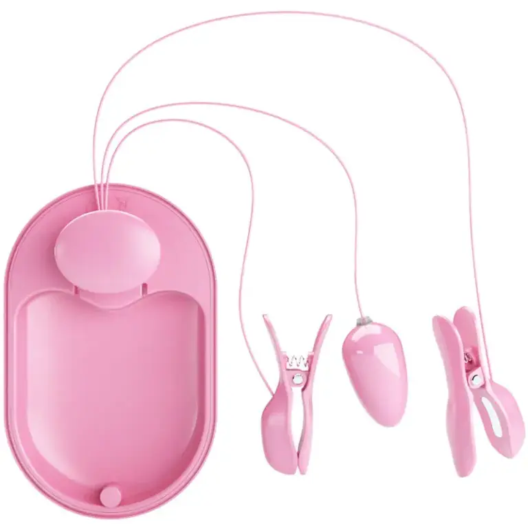 PRETTY LOVE - Pinzas Electro Estimulación Rosa Premium - vista principal
