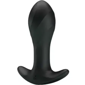 Pretty Love - Vibrador Anal Negro Premium Flexible