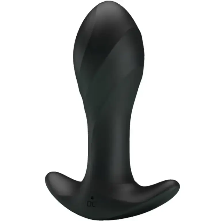 Pretty Love - Vibrador Anal Negro Premium Flexible