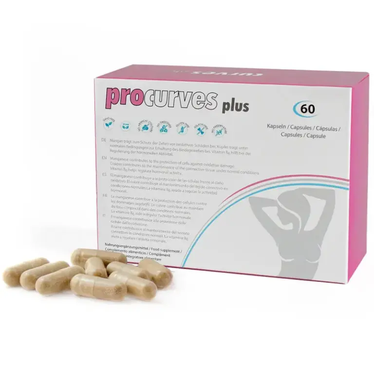 Procurves Plus – Complemento alimenticio para aumentar el pecho de forma natural - vista principal