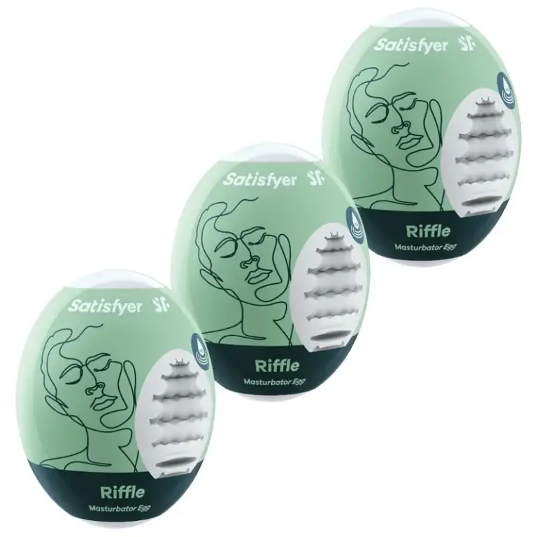 SATISFYER - Huevos Masturbadores RIFFLE Premium y Original