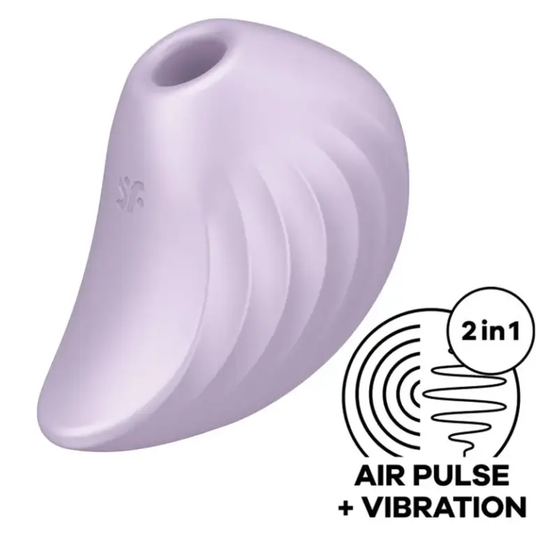 Satisfyer - Pearl Diver Vibrador Premium con Tecnología Air Pulse