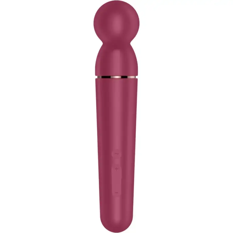 Satisfyer - Planet Wand-er Masajeador Vibrador Premium Berry