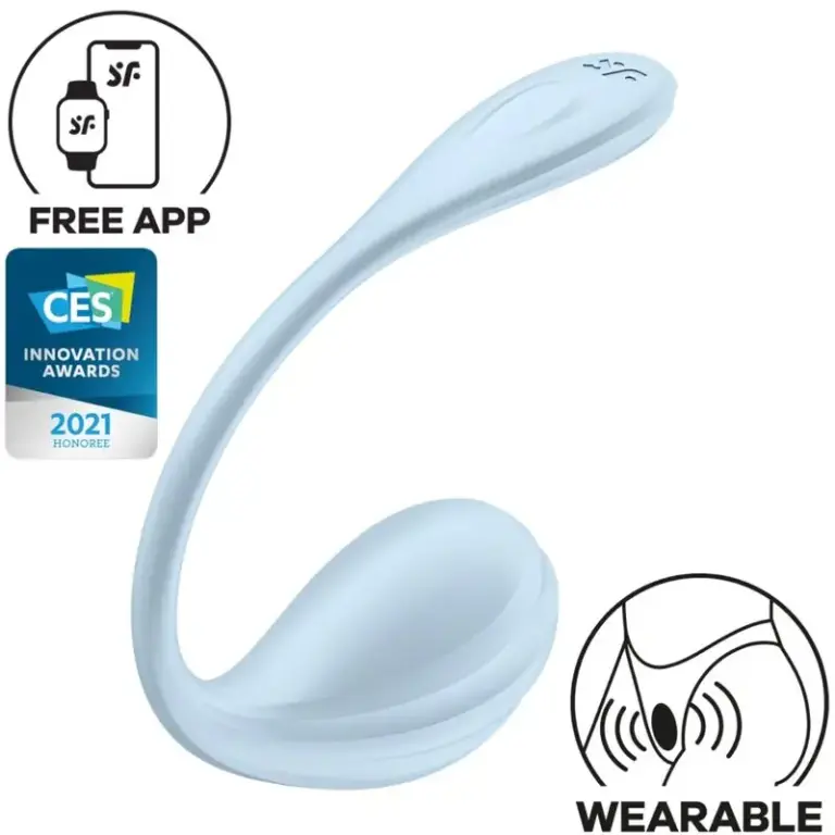 Satisfyer - Smooth Petal Estimulador Punto G Premium con APP - vista principal
