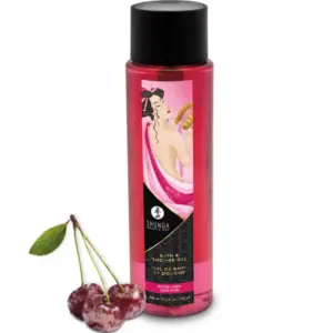 SHUNGA - Gel de Baño & Ducha Cereza Profesional Vegano