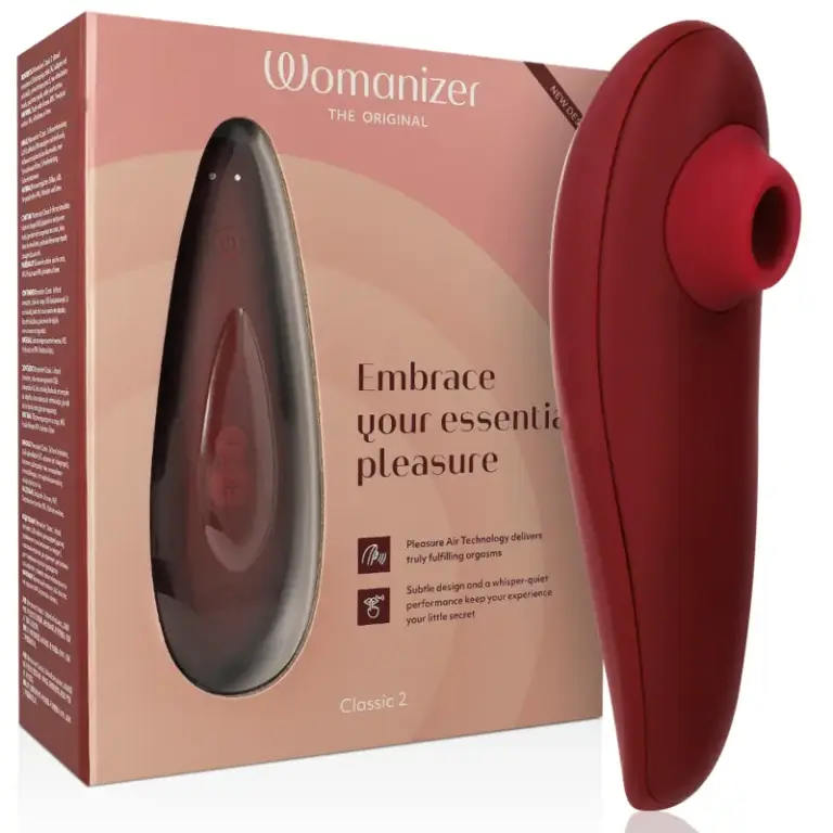WOMANIZER - CLASSIC 2 ESTIMULADOR DE CLÍTORIS BURDEOS