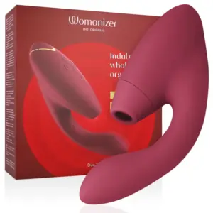 Womanizer - Duo 2 Estimulador Premium Burdeos para Orgasmos