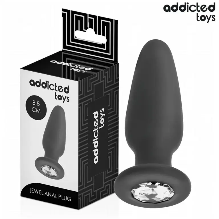 ADDICTED TOYS - Anal Plug Jeweled Premium Elegante 8.8 cm