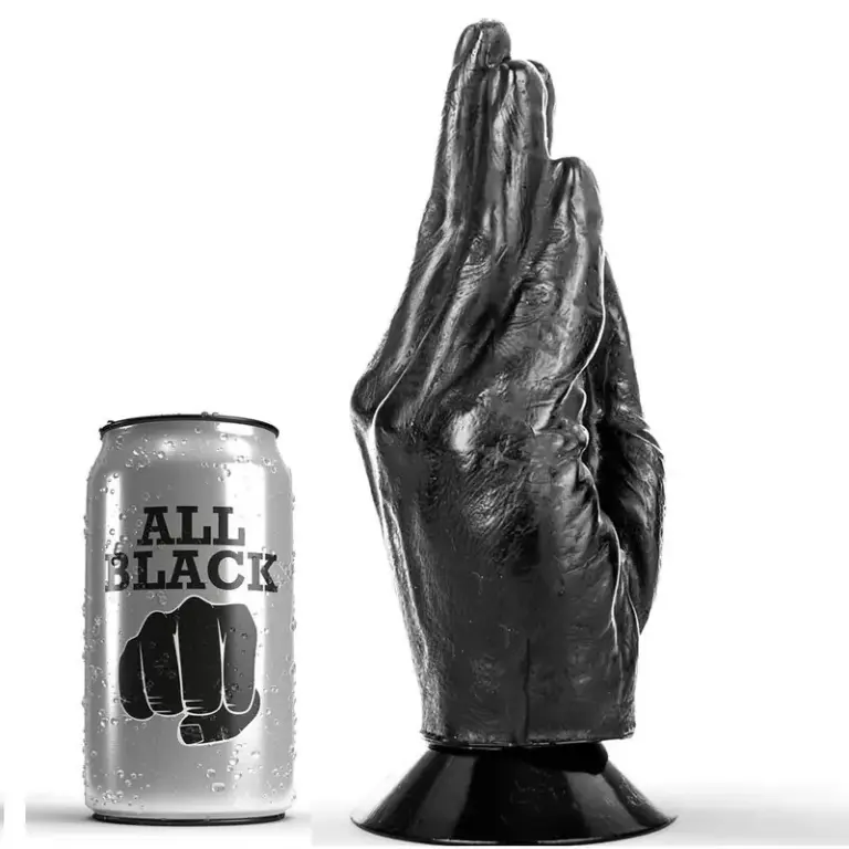 ALL BLACK - DILDO FISTING Profesional 21 CM Original