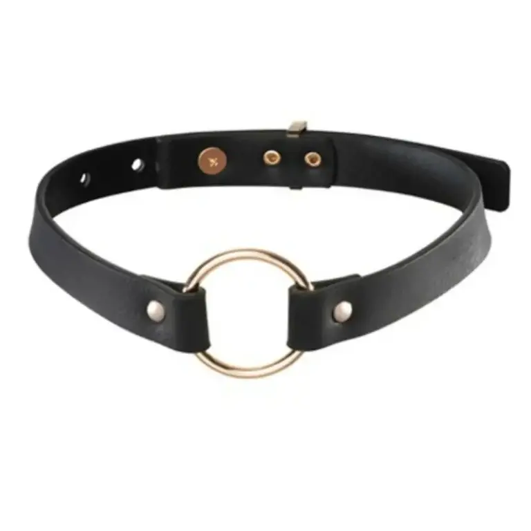 Bijoux Indiscrets - Maze Black Choker Necklace Original y Ajustable - vista principal