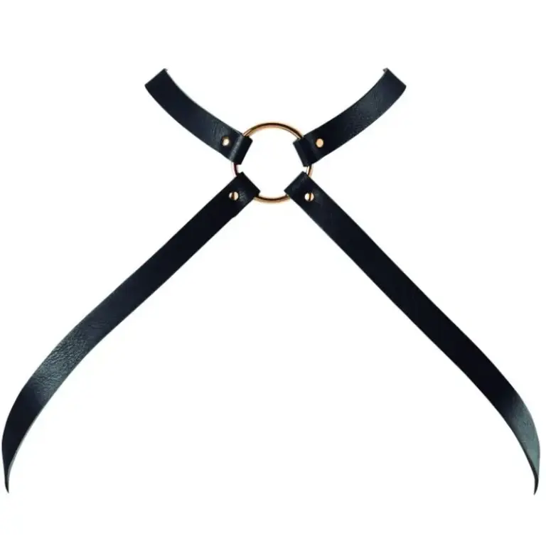 Bijoux Indiscrets - Harness Cruzado Black Profesional Vegan - vista principal