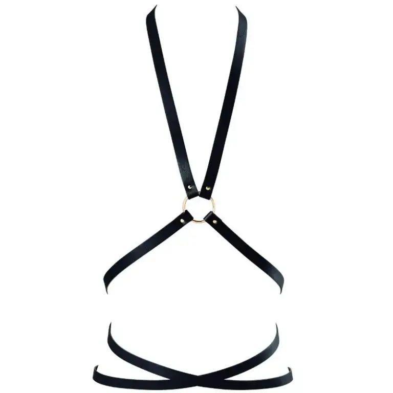 Bijoux Indiscrets - Maze Harness Black Premium Ajustable - vista principal