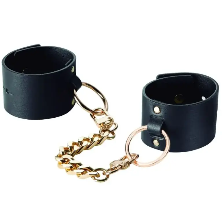 Bijoux Indiscrets - Maze Cuffs Black Originales y Duales - vista principal
