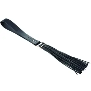BIJOUX - Maze Black Whip: Accesorio BDSM Profesional