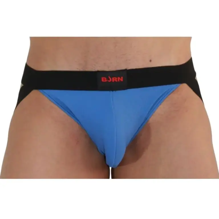 BURN - JOCKSTRAP Premium Azul/Negro para Hombre - vista principal