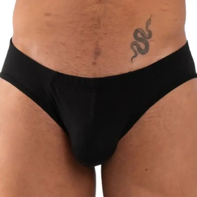 BURN - Slip Negro Premium con Diseño Original y Cómodo - vista principal