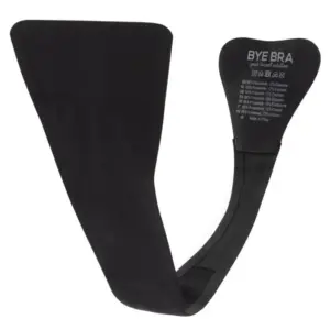 BYE-BRA - Adhesive Thong Negro Premium Reutilizable