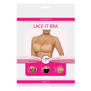 BYE-BRA - Lace-it Enhancement Push-Up Black Cup C Profesional