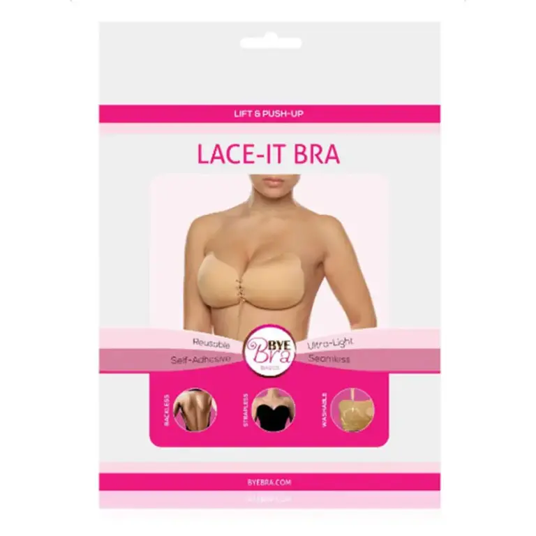 BYE-BRA - Lace-it Enhancement Push-Up Black Cup C Profesional - vista principal
