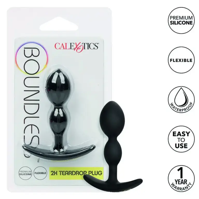 CALEXOTICS - Boundless 2X Teardrop Plug Premium para Placer - vista principal