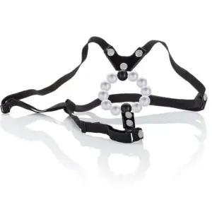 CALEXOTICS - Lovers Thong Con Perlas de Placer Ajustable