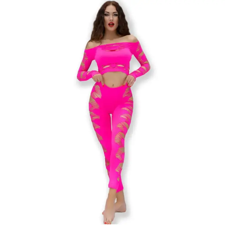 CHILIROSE - Top y Pantalón Fuchsia S/L Premium - vista principal