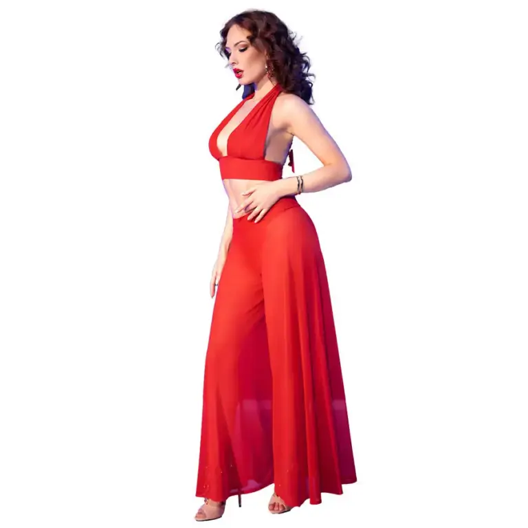 CHILIROSE - Set Seductor CR 4857 en Rojo | Talla M