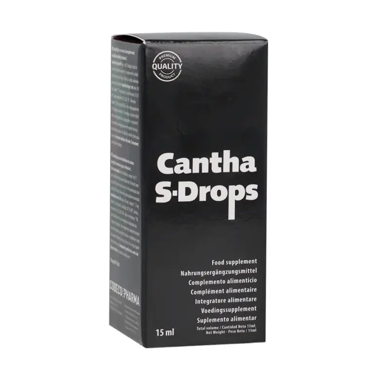 COBECOS - Cantha S-Drops Energizantes 15 ml - Aumento Sexual - vista principal