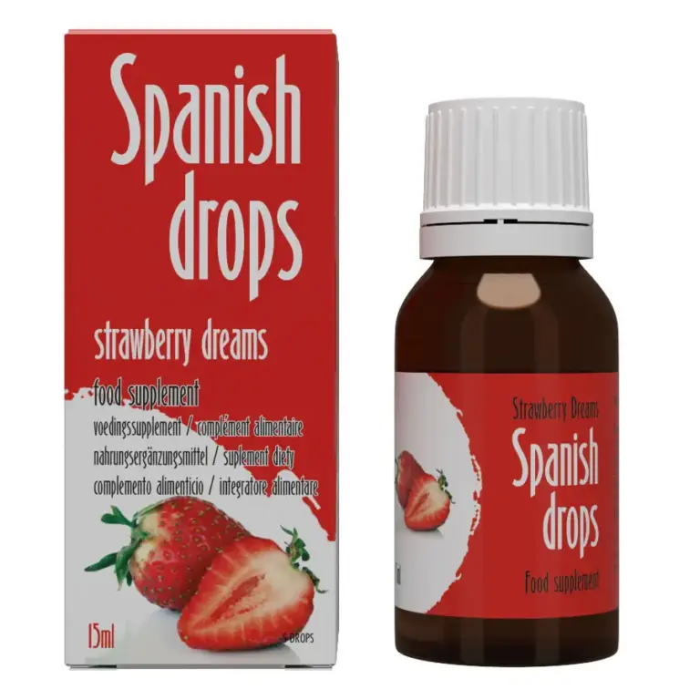 COBECOSPANISH DROPS - Estimulante Sexual Premium de Fresa 15 ML - vista principal