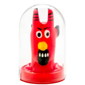CONDOMERIE - HANDPAINTED NOVELTY CONDOMS RED DEVIL