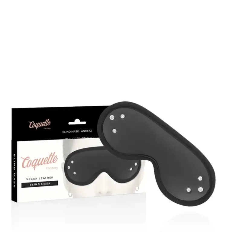 Coquette - Máscara BDSM Chic Desire de Cuero Vegano Original - vista principal