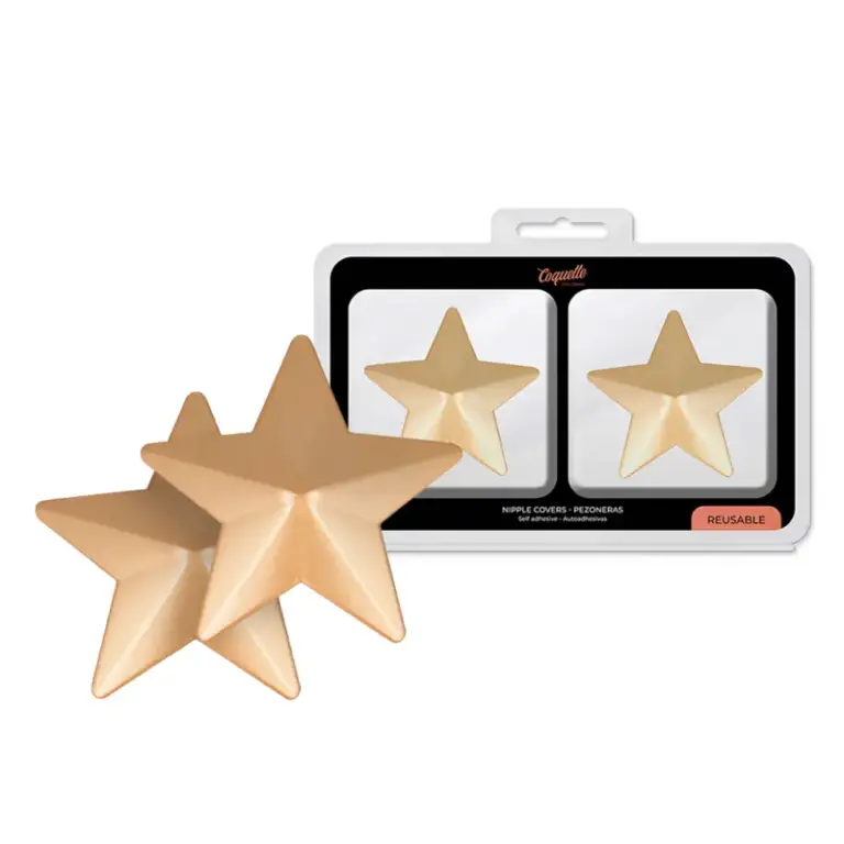 Coquette Chic Desire - Nipple Covers Estrellas Doradas Premium - vista principal