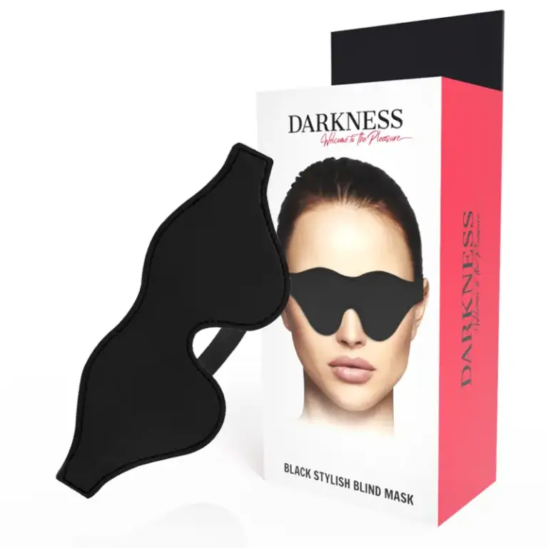 DARKNESS - Máscara Negra Premium para Placer y Misterio - vista principal