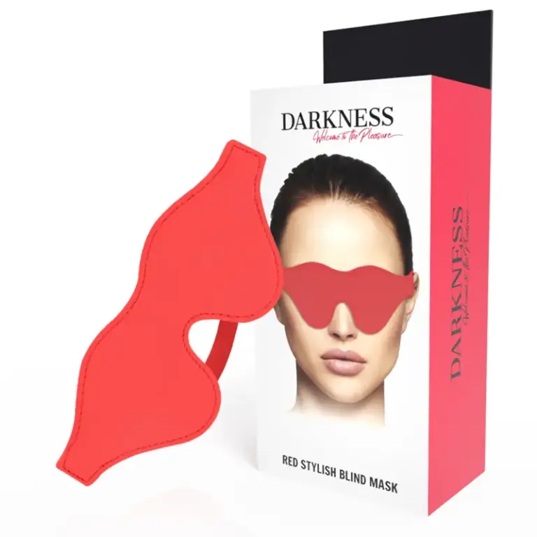 DARKNESS - Máscara Roja Original para Placer y Misterio - vista principal