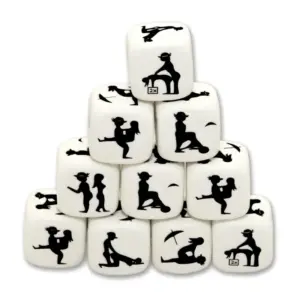 DIABLO PICANTE - WHITE POSING DICE