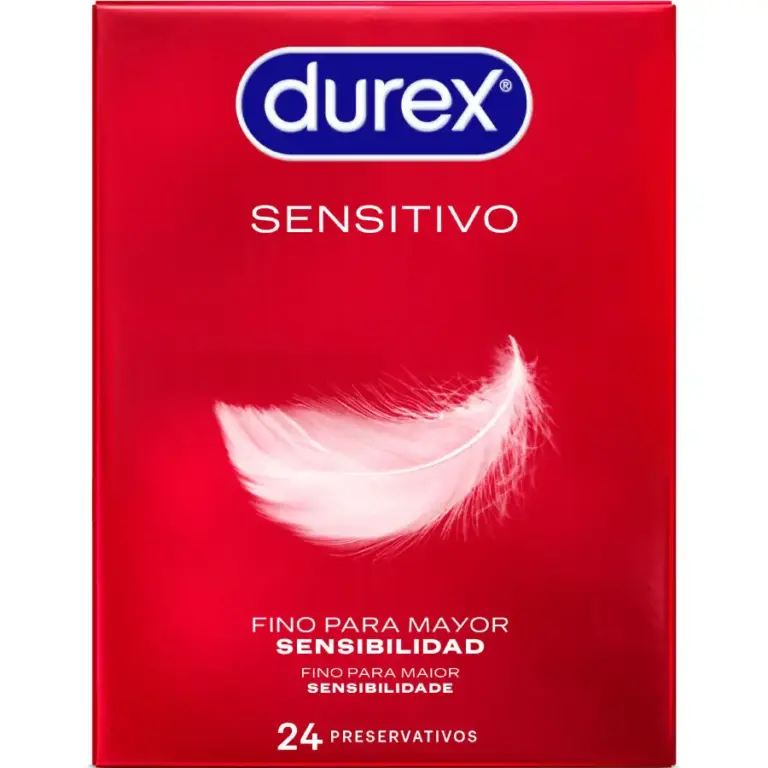 DUREX - CONDONES SENSITIVE 24 UNIDADES Premium - vista principal