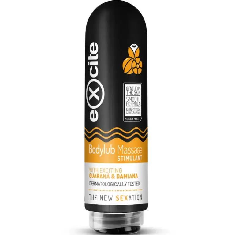 EXCITE - BODYLUB Masaje Estimulante Premium con Guarana 200 ML