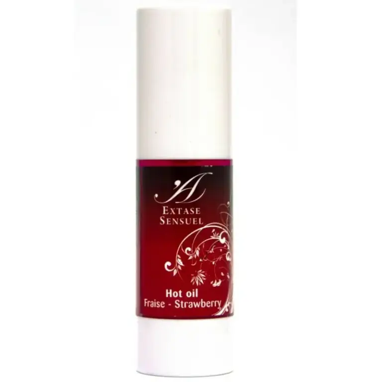 EXTASE SENSUAL - Aceite Estimulante de Fresa con Calor 30 ml