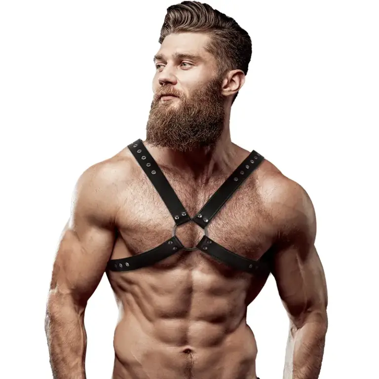FETISH - Arnés de Pecho Eco-Cuero para Hombre Premium - vista principal