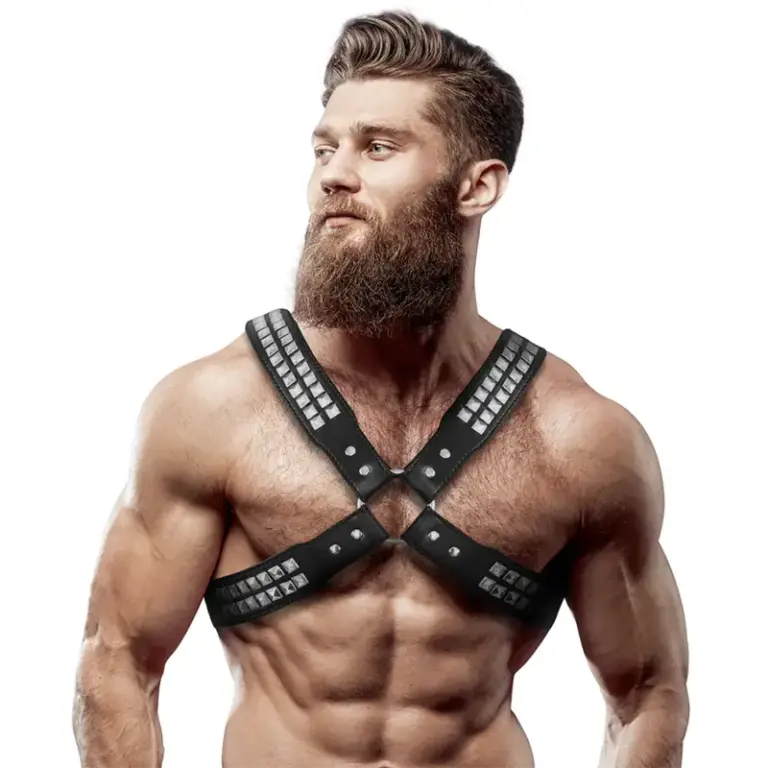 Fetish - Harness Eco-Leather Premium para Hombres - vista principal