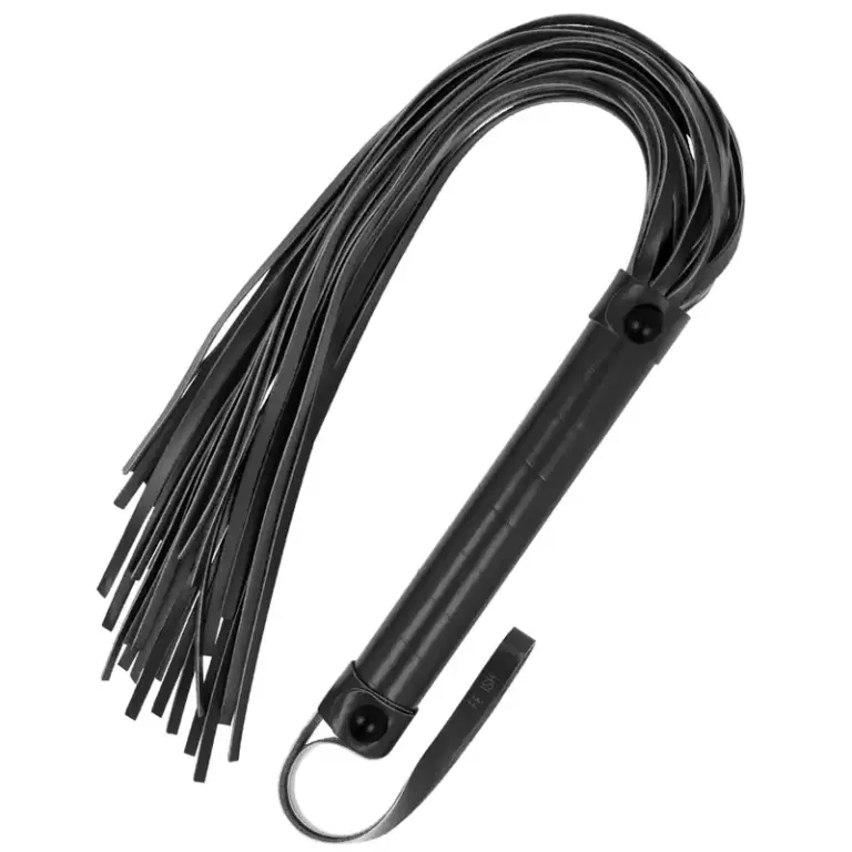 FETISH SUBMISSIVE - Látigo de Cuero Vegano Premium para BDSM - vista principal