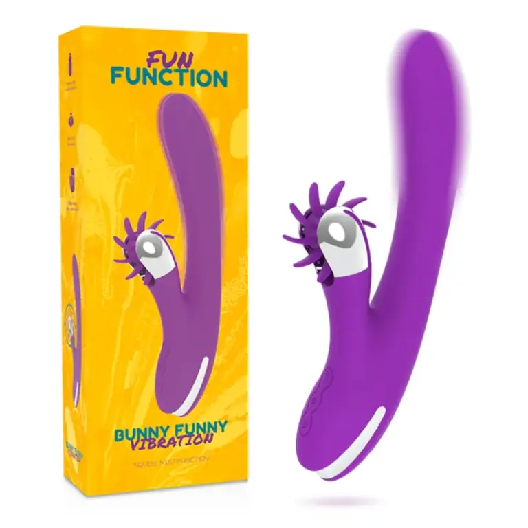 FUN FUNCTION - Bunny Funny Vibration 2.0: Vibrador Premium con 7 Modos - vista principal