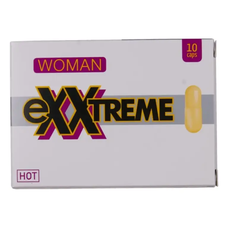 HOT - EXXTREME LIBIDO CAPS WOMAN | Suplemento Vitalidad 10 Unidades - vista principal