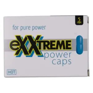 HOT - EXXTREME POWER CAPS MAN - Suplemento Vitalidad Masculina