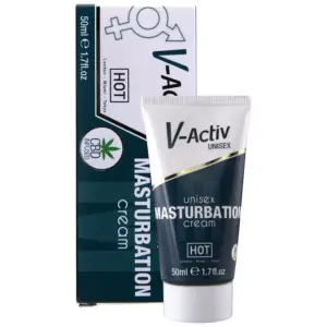 HOT - Crema de Masturbación con CBD Unisex 100ml - Intensifica tu Placer