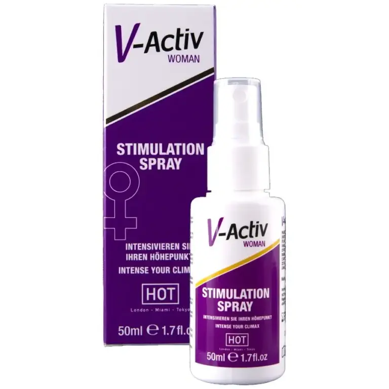 HOT - V-ACTIV Spray Estimulante Profesional para Mujeres 50ml - vista principal