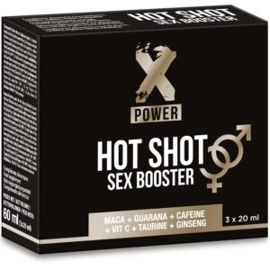 X POWER - Hot Shot Sex Booster Aumenta Libido Naturalmente