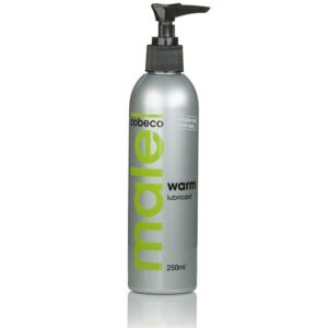 COBECO - MALE WARM LUBRICANT 250ML | Placer Intenso y Calidez