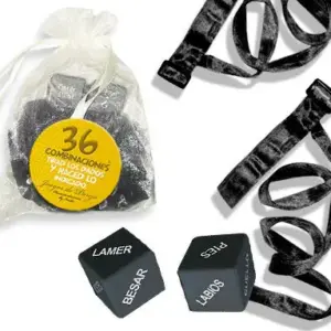 INEDIT - Kit Bag Organza Ties Black Premium para BDSM